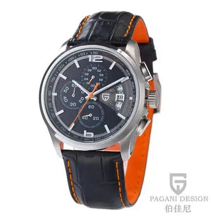 Reloj PAGANI DESING modelo PD-3306, de cuarzo, buceo 30m y cronograma.