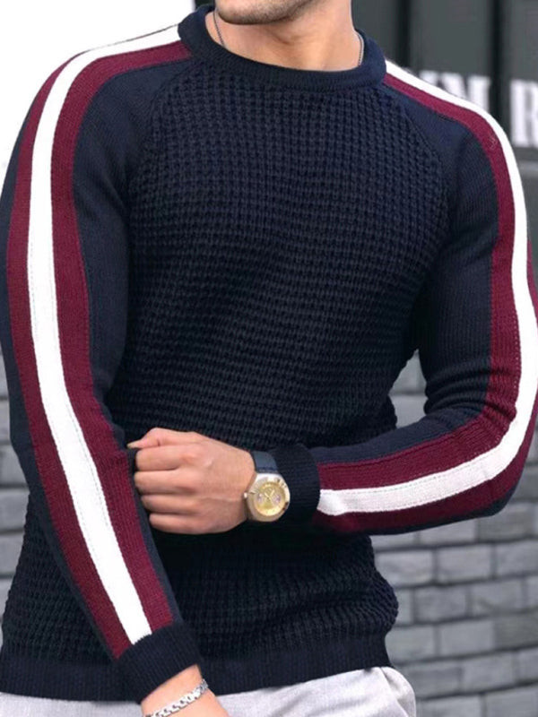 Suéter informal con parte inferior holgada para hombre