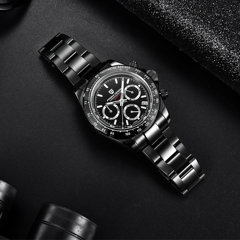 Reloj PAGANI DESING modelo PD-1644 Daytona, con cronógrafo y cuarzo.