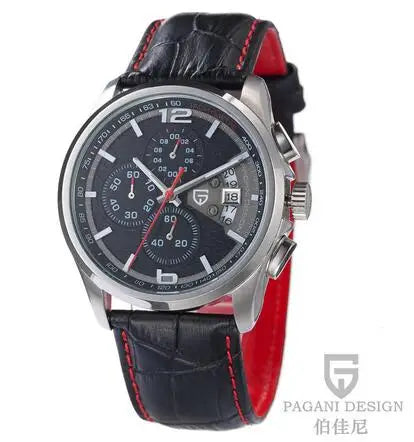 Reloj PAGANI DESING modelo PD-3306, de cuarzo, buceo 30m y cronograma.