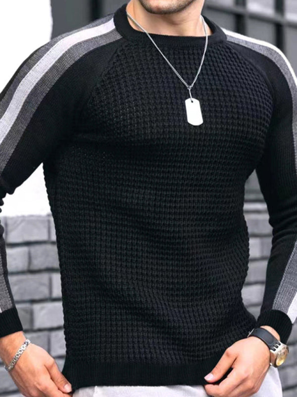 Suéter informal con parte inferior holgada para hombre