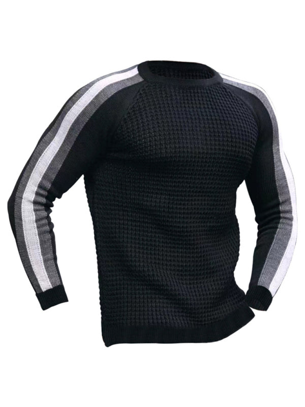 Suéter informal con parte inferior holgada para hombre