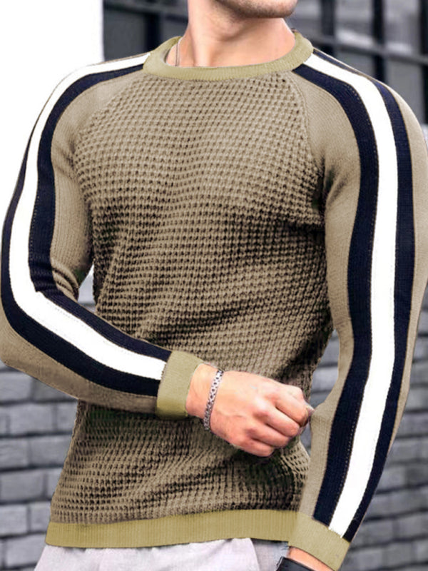 Suéter informal con parte inferior holgada para hombre