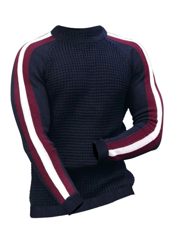 Suéter informal con parte inferior holgada para hombre
